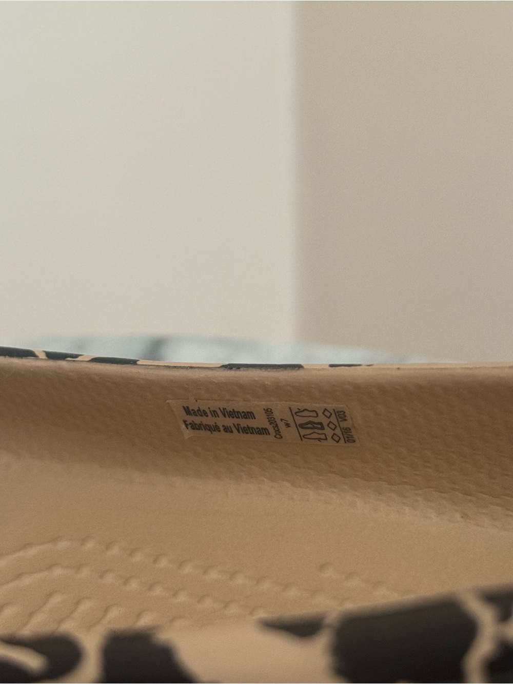 Crocs Kadee Ballet Flats Leopard Print Slip On Comfort Shoes Women’s Size 7 - Picture 7 of 9